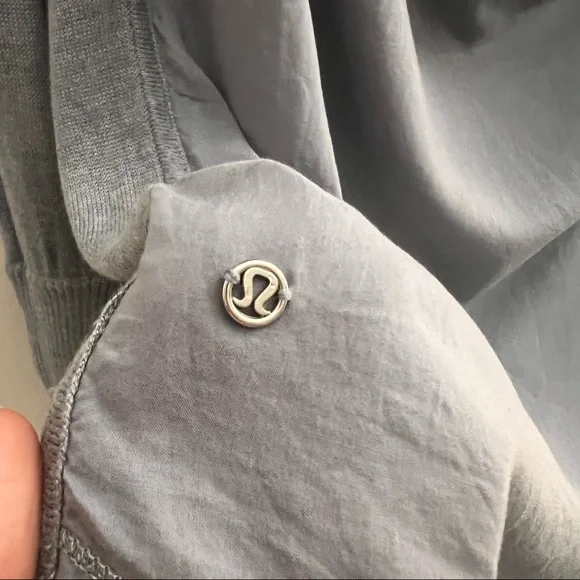 Lululemon Unity Pullover Heathered Fossil Boolux Tencel Sz 8 - Picture 8 of 11